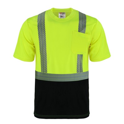 Safety Brite Hi Vis Class 2 SS BB Segmented T-Shirt