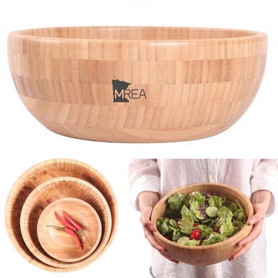 10" Bamboo Salad Bowls