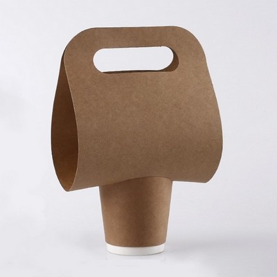 1PC Coffee Kraft Paper Cup Holder