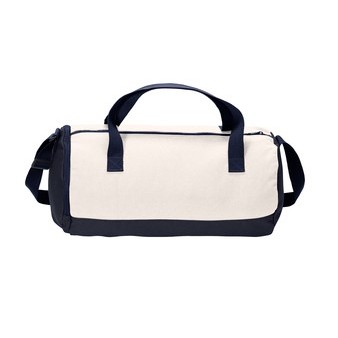 Port Authority® Cotton Barrel Duffel Bag