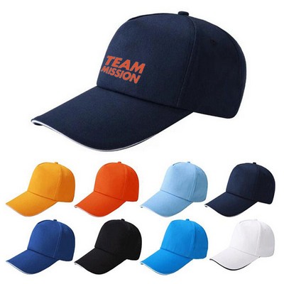 Cotton Twill Embroidery Baseball Cap