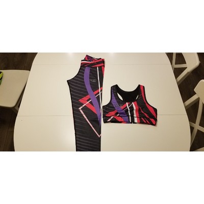 Leggings fully sublimated fully customized Excellent Quality sublimated 85% polyester 15% Lycra