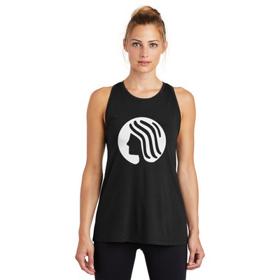 Sport-Tek® Ladies PosiCharge® Tri-Blend Wicking Tank