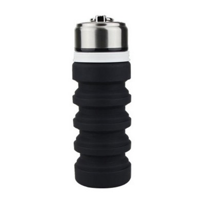 Silicone Collapsible Leak Proof Travel Water Bottle