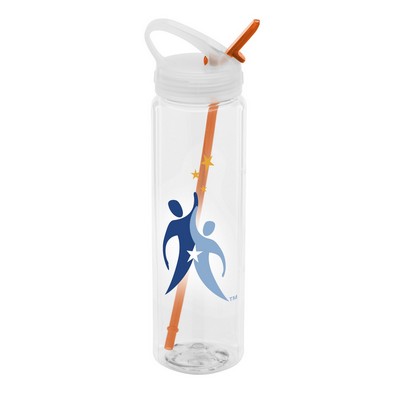 32 Oz. Water Bottle W/Flip Up Spout