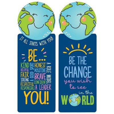 Be The Change You Wish To See In the World Die-Cut Bookmark (Pack of 100)