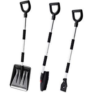 Stainless Steel 3-In-1 Snow Shovel