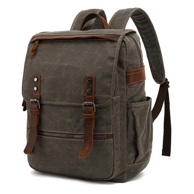 Leather Backpack PU Rucksacks