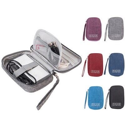 Multifunctional Data Cable Storage Bag