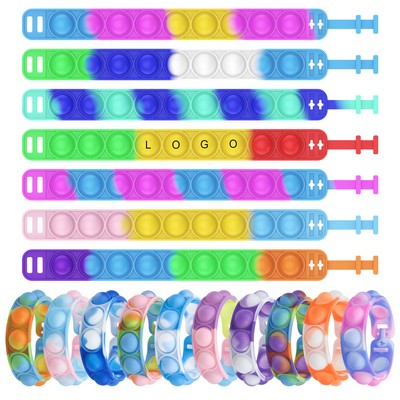 Pop Bracelet Stress Relief Finger Press Toy