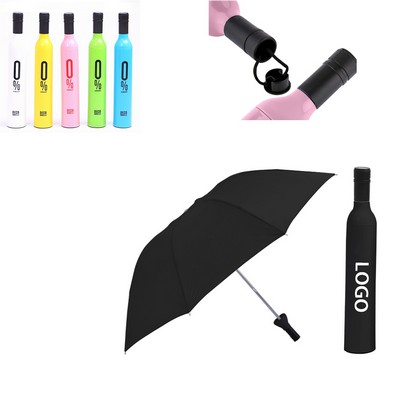 Wine Bottle Umbrella