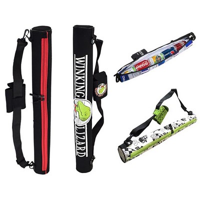 6 Pack Cans Tube Cooler Bag