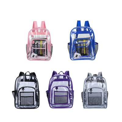 Durable Transparent Pvc Backpack