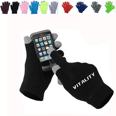 Knitted Touch Screen Gloves