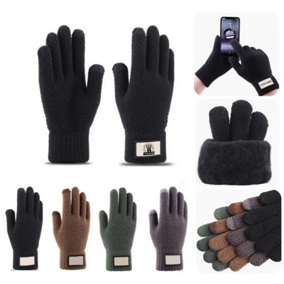 Touch Screen Knit Gloves