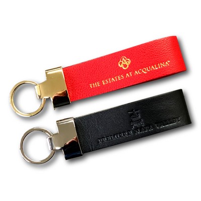 Genuine Leather Key Fob Strap