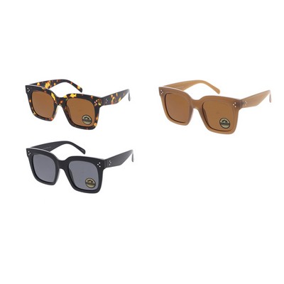 Assorted Navigator Frame Plastic Sunglasses Polarized Lens