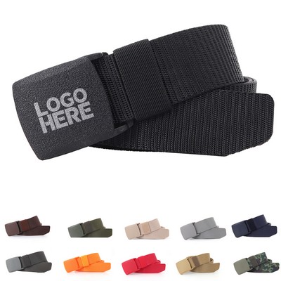 Men's Camo Nylon Belt