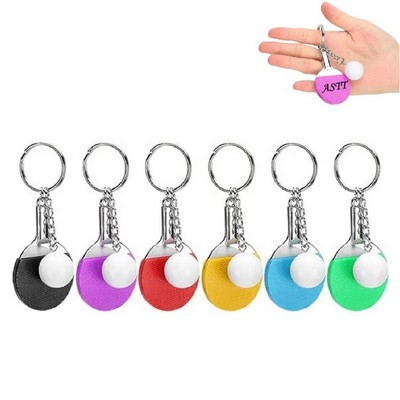 Mini Table Tennis Keychain