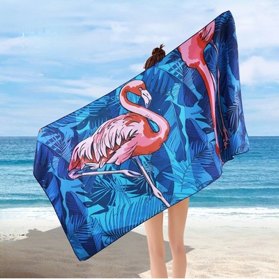 Quicky Dry Microfiber Beach Towel in Full Color