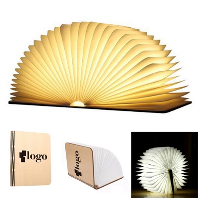 Wooden Book Light