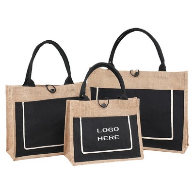 Jute Tote Bags With Handles