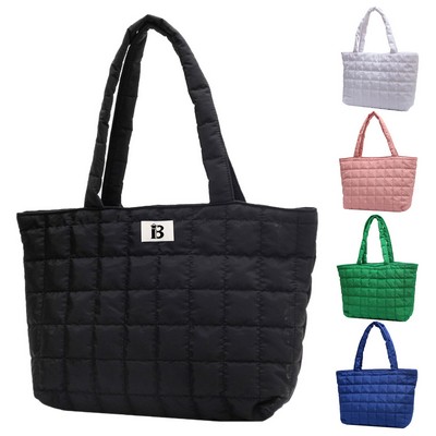 Polyester Large Capacity Tote Bag