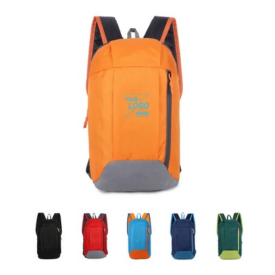 Compact Nylon Athletic Backpack