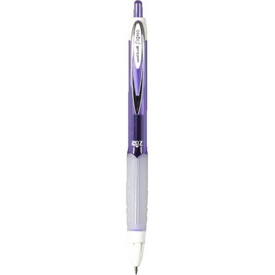 Uniball 207 Fashion Purple/Purple Ink Retractable Gel Pen