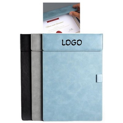 PU Leather Magnetic Clipboard