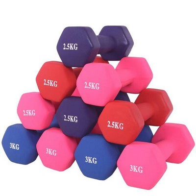 Silicone Fitness Dumbbells