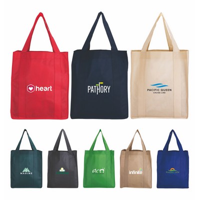 North Park - Non-Woven Shopping Tote Bag- Heat Transfer