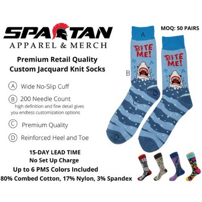 Jacquard Dress Sock