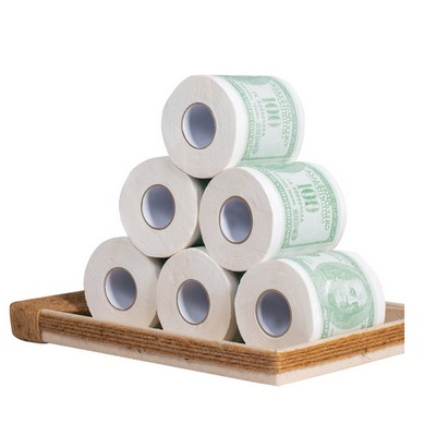 Funny US Dollar Toilet Paper