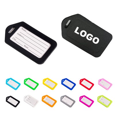 Waterproof Luggage Tags With Lanyard