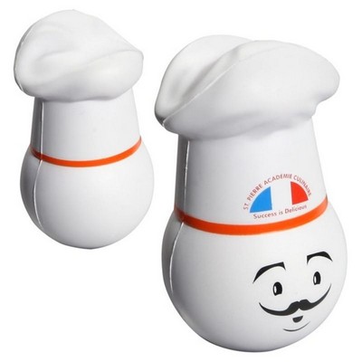 New Chef's Hat Shaped Stress Ball