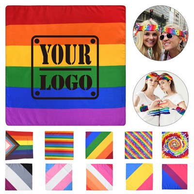 Pride Rainbow Multifunction Bandanas