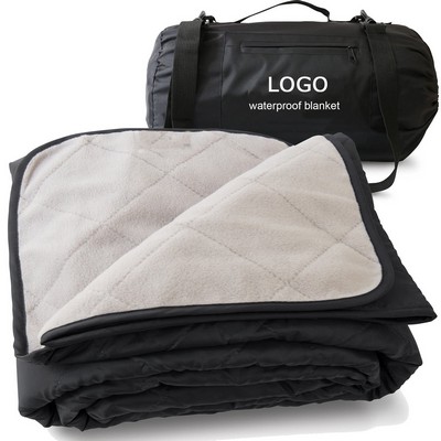 Outdoor Rainproof & Windproof Thick Stadium Blanket