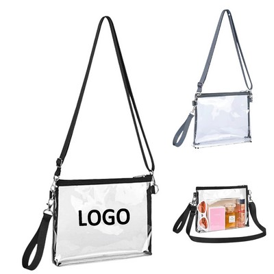 Stadium Approved Clear Purse Bag with Removable Straps