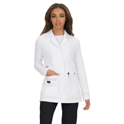 koi - Betsey Johnson - Women's Five-Pocket 29" Canna Lab Coat