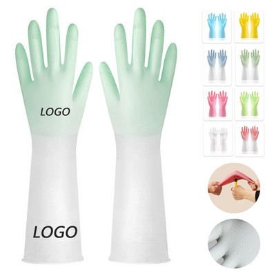 Rubber Kitchen Dishwashing Gloves