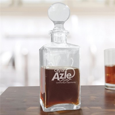 Engraved Corporate Luxe Decanter