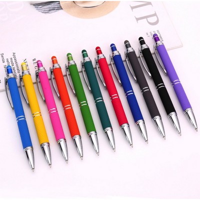 Stylus-Soft Touch Ballpoint Pen