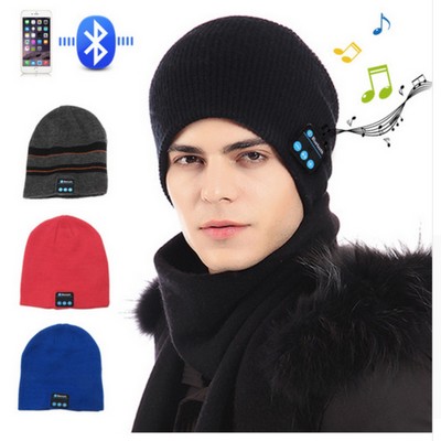 Bluetooth Beanie Wireless Headphones Winter Knitted Hat