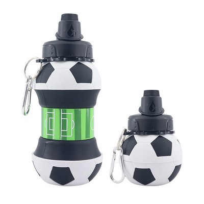 Collapsible Silicone Sport Ball Cute Water Bottle