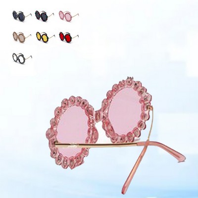 Rhinestone Glam Sunglasses