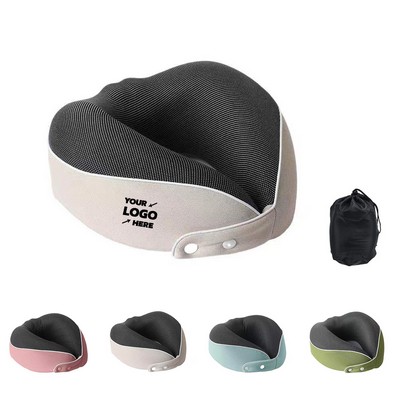 Foldable U-Shape Travel Neck Pillow