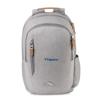 High Sierra® Haidan Laptop Backpack - Light Grey Heather