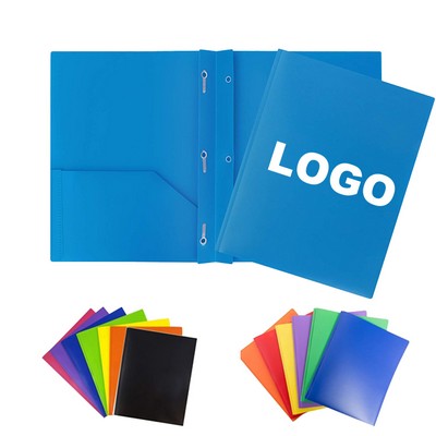 Pockets Portfolio Folder with Business Card Slot