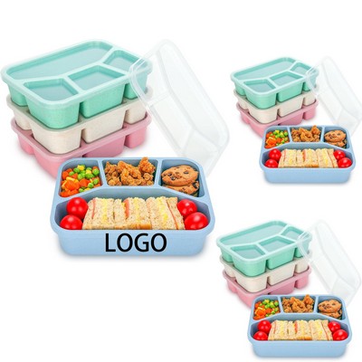 4 Pack Bento Lunch Box